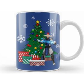 Humuts Raiden Around The Christmas Tree Mortal Kombat Kupa Bardak