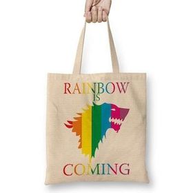 Humuts Rainbow Coming Got Bez Kadın Günlük Çanta