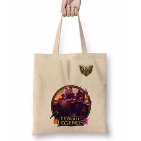 Humuts Rakan E Xayah Lol League Of Legends Bez Uzun Saplı Açık Bej Rengi Çanta