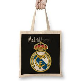 Humuts Real Madrid Fc Bez Uzun Saplı Açık Bej Rengi Çanta