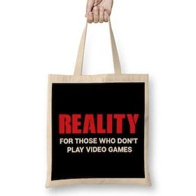 Humuts Reality For Those Who Don't Play Video Games Bez Uzun Saplı Açık Bej Rengi Çanta