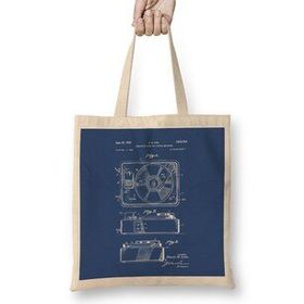 Humuts Record And Picture Player Patent Blueprint R M Like Bez Uzun Saplı Açık Bej Rengi Çanta