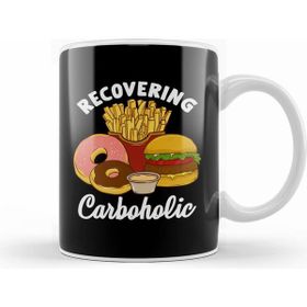 Humuts Recovering Carboholic Funny Low Carb Dieting Pun Kupa Bardak