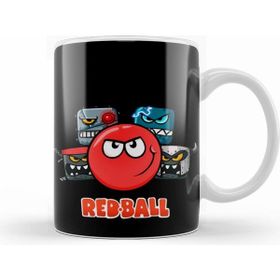 Humuts Red Ball 4 The Crew Tazza Kupa Bardak