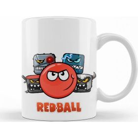 Humuts Red Ball Kupa Bardak