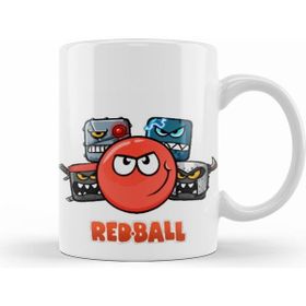 Humuts Red Ball Kupa Bardak