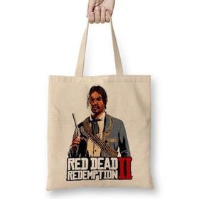 Humuts Red Dead Redemption 2 Javier Escuela Bez Uzun Saplı Açık Bej Rengi Çanta