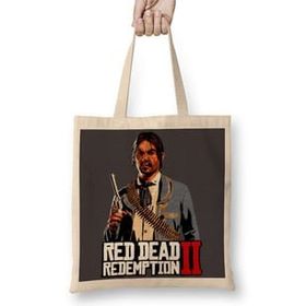 Humuts Red Dead Redemption 2 Javier Escuela Bez Uzun Saplı Açık Bej Rengi Çanta
