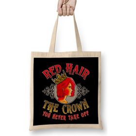 Humuts Red Hair The Crown You Never Take Off Redhead Bez Uzun Saplı Açık Bej Rengi Çanta