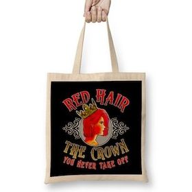 Humuts Red Hair The Crown You Never Take Off Redhead Bez Uzun Saplı Açık Bej Rengi Çanta