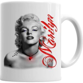 Humuts Red Marilyn Monroe Red Kupa Bardak