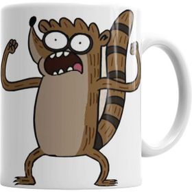 Humuts Regular Show Rickboy Kupa Bardak