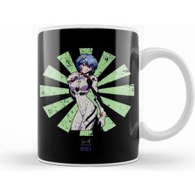 Humuts Rei Evangelion Retro Japanese Kupa Bardak