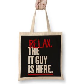 Humuts Relax The It Guy Is Here Bez Uzun Saplı Açık Bej Rengi Çanta