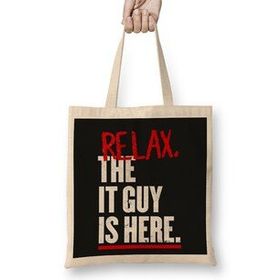 Humuts Relax The It Guy Is Here Bez Uzun Saplı Açık Bej Rengi Çanta