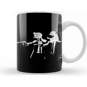 Humuts Ren And Stimpy Pulp Fiction Kupa Bardak