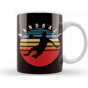 Humuts Retro Handball Player Vintage Handballer Ball Sports Team Kupa