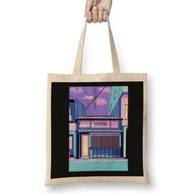 Humuts Retro Japanese Retro Japan House Bez Çanta