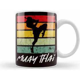 Humuts Retro Muay Thai Vintage Mma Martial Arts Thailand Boxing Kupa