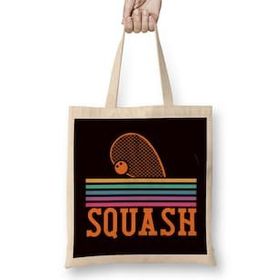 Humuts Retro Squash Racket Ball Sports Court Indoor Trainer Match Bez Çanta