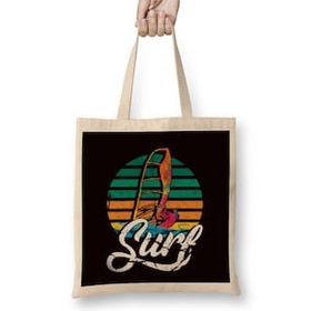 Humuts Retro Surf Vintage Windsurfer Windsurfing Ocean Wave Surfingretro Surf Vintage Windsurfer Windsurfing Ocean Wave Surfing Bez Çanta