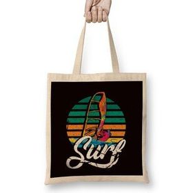 Humuts Retro Surf Vintage Windsurfer Windsurfing Ocean Wave Surfingretro Surf Vintage Windsurfer Windsurfing Ocean Wave Surfing Bez Çanta