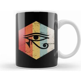 Humuts Retro Vintage Egyptian Eye Of Horus Kupa