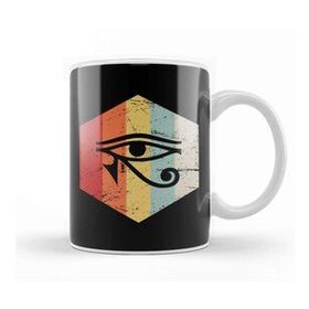 Humuts Retro Vintage Egyptian Eye Of Horus Kupa