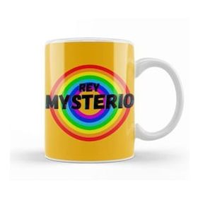 Humuts Rey Mysterio Vintage Retro Rainbow Style Warriors Design Wrestlers Gift Kupa