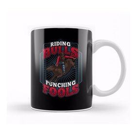 Humuts Riding Bulls Punchin Fools Competitive Bull Rider Kupa