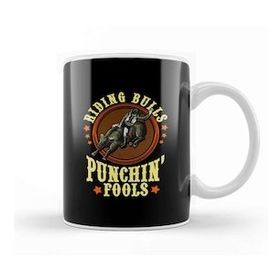 Humuts Riding Bulls Punchin Fools Competitive Bull Rider Kupa