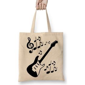 Humuts Ritmik Gitar Müzik Nota Bez Çanta