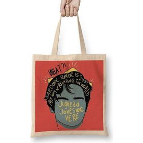 Humuts Riverdale Jughead Jones Bez Uzun Saplı Açık Bej Rengi Çanta