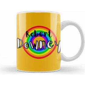 Humuts Robert Downey Jr Retro Rainbow Style Kupa