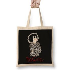 Humuts Robert Smith In Stripes For Black Better The Cure Bez Uzun Saplı Açık Bej Rengi Çanta