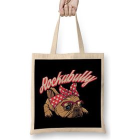 Humuts Rockabilly Bulldog Bez Kadın Günlük Çanta