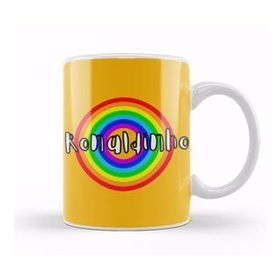 Humuts Ronaldinho Retro Rainbow Style Kupa Bardak