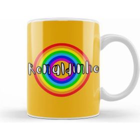 Humuts Ronaldinho Retro Rainbow Style Kupa Bardak