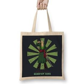 Humuts Roronoa Zoro Retro Japanese One Piece Bez Kadın Günlük Çanta