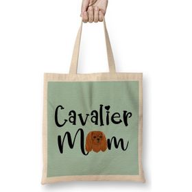 Humuts Ruby Cavalier King Charles Spaniel Mom Bez Kadın Günlük Çanta