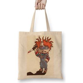 Humuts Rugrats Meets Childs Play Chuckie Or Chucky Bez Kadın Günlük Çanta