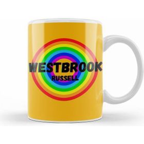 Humuts Russell Westbrook Basketball Gifts Vintage Retro Rainbow Quotes For Boys And Dad Kupa