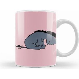 Humuts Sad Gray Donkey Outline Eeyore Kupa