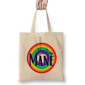 Humuts Sadio Mané Vintage Retro Rainbow Style Bez Kadın Günlük Çanta