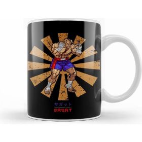 Humuts Sagat Retro Japanese Street Fighter Kupa