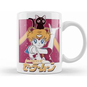 Humuts Sailor Moon 05 Porselen Beyaz Kupa Bardak