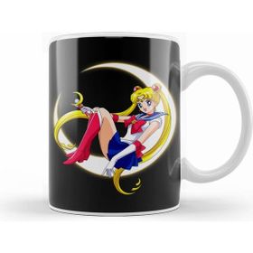 Humuts Sailor Moon 07 Porselen Beyaz Kupa Bardak