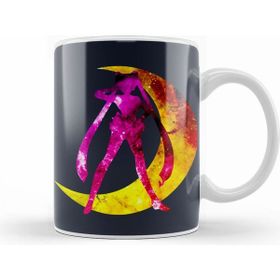 Humuts Sailor Moon Galaxy Silhouette Logo Kupa
