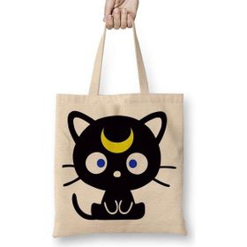 Humuts Sailor Moon Luna Bez Uzun Saplı Açık Bej Rengi Çanta
