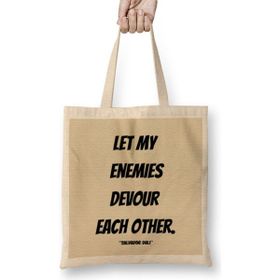 Humuts Salvador Dali Quotes Gift Vintage Retro Rainbow Style Bez Uzun Saplı Açık Bej Rengi Çanta